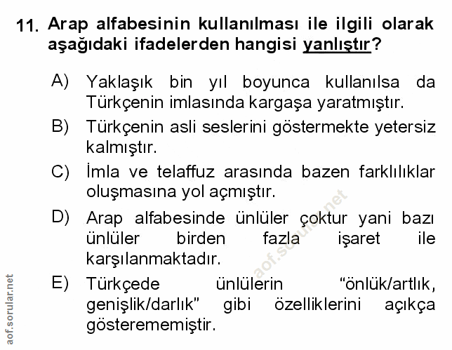 Soru 11