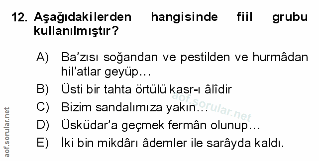Soru 12