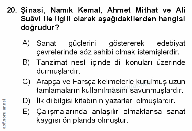 Soru 20