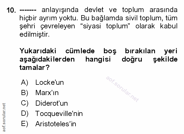 Soru 10