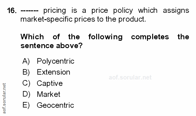 Soru 16