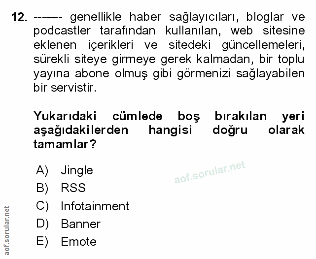 Soru 12