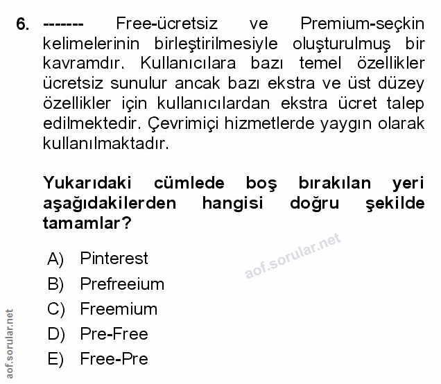 Soru 6