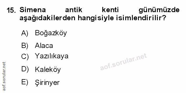 Soru 15