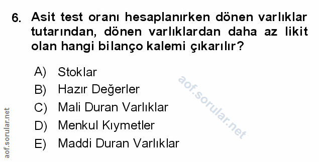 Soru 6