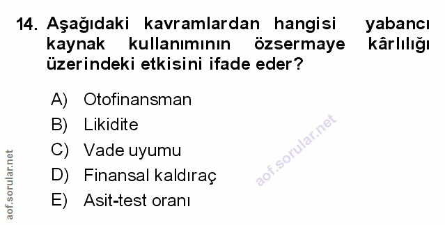 Soru 14