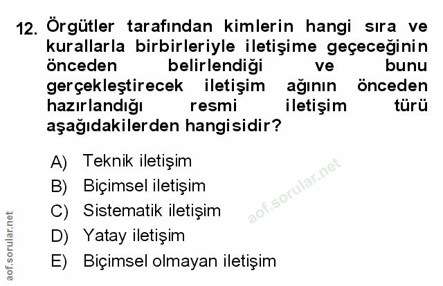 Soru 12