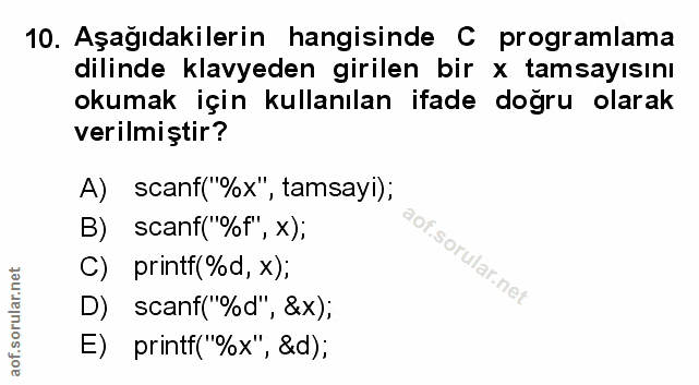 Soru 10