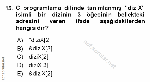 Soru 15
