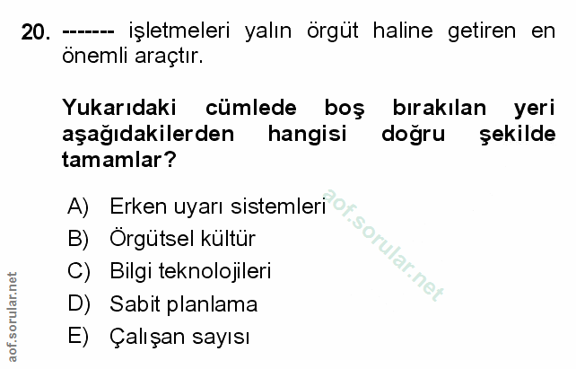 Soru 20