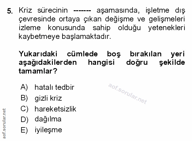 Soru 5