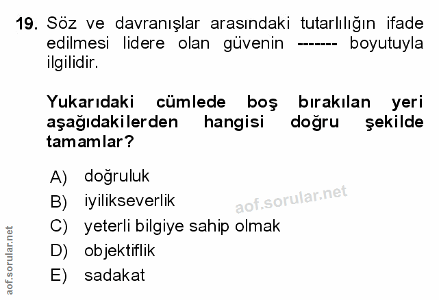 Soru 19