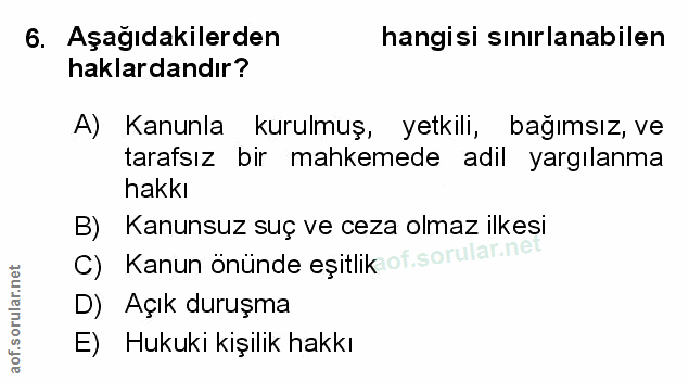 Soru 6