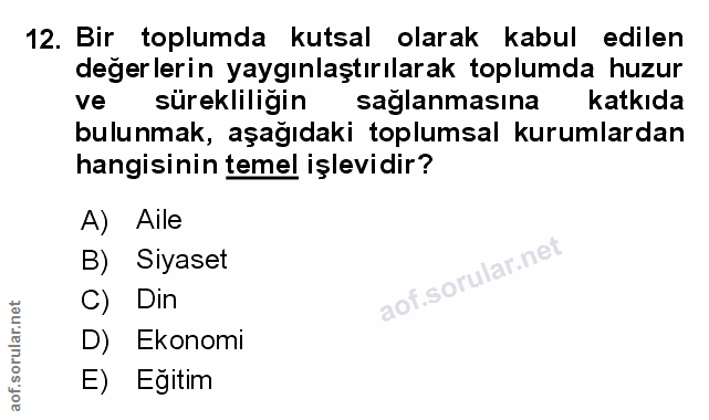 Soru 12