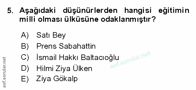 Soru 5