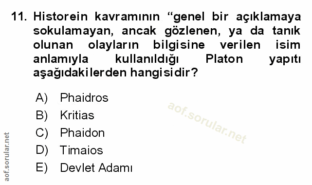 Soru 11