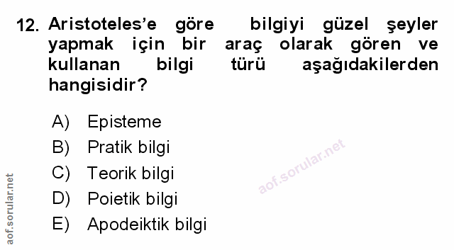 Soru 12