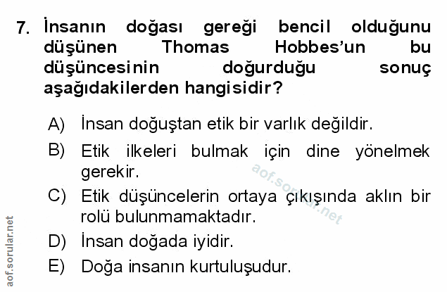 Soru 7