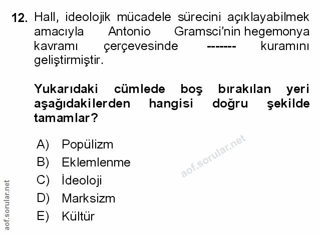 Soru 12