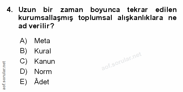 Soru 4