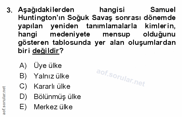 Soru 3