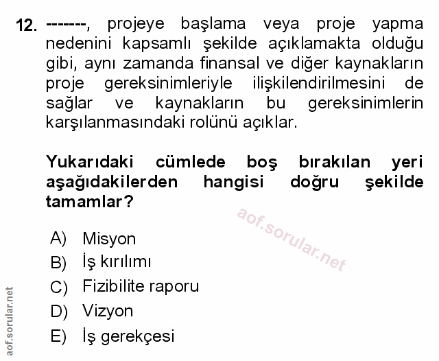 Soru 12