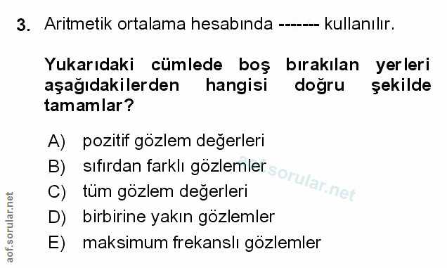Soru 3