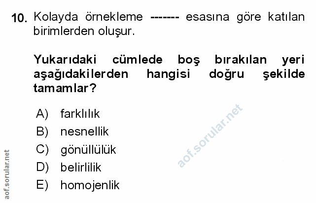 Soru 10