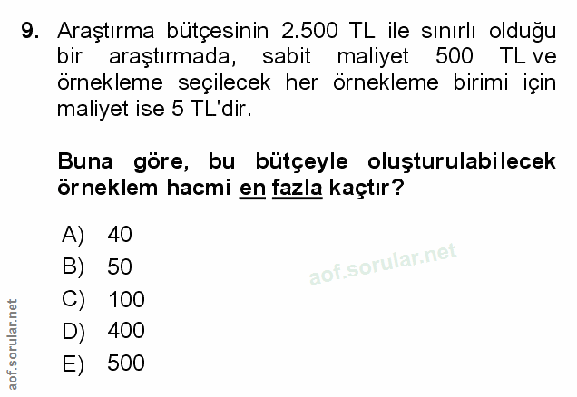 Soru 9