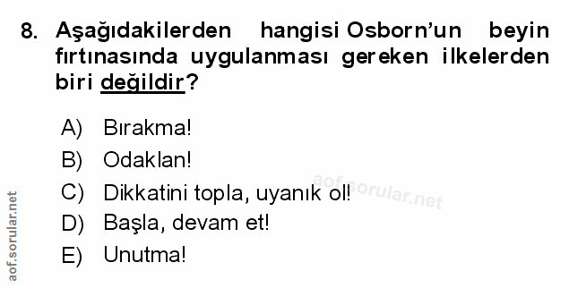 Soru 8