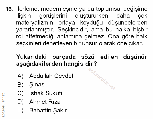 Soru 16