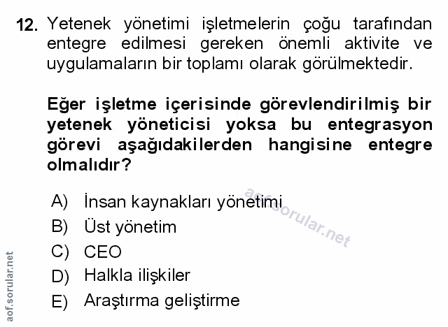 Soru 12