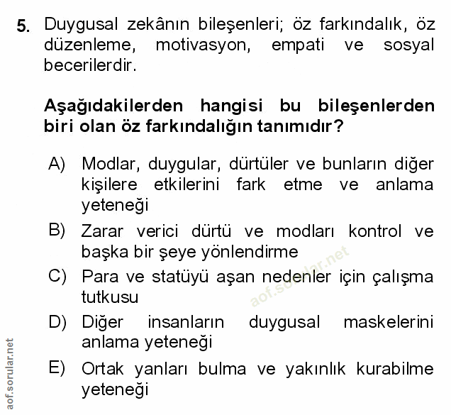 Soru 5