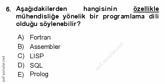 Soru 6