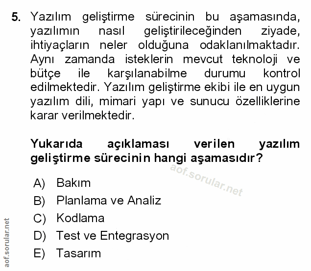 Soru 5
