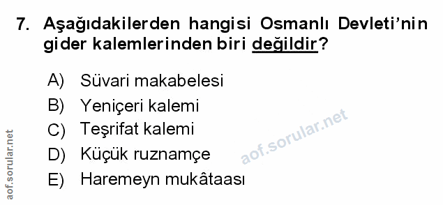 Soru 7