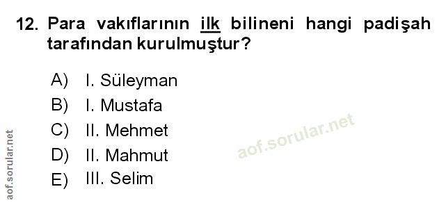 Soru 12
