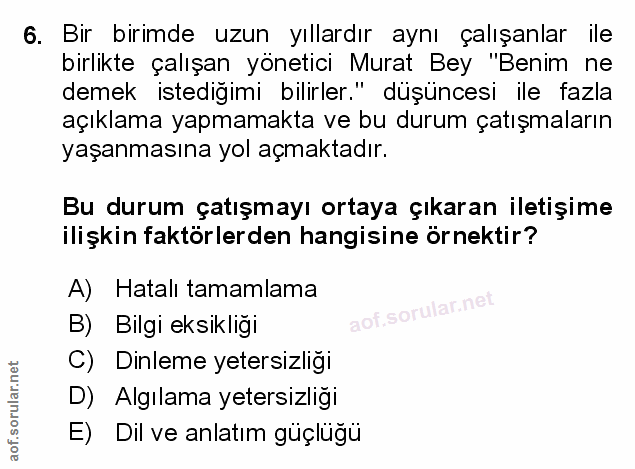 Soru 6