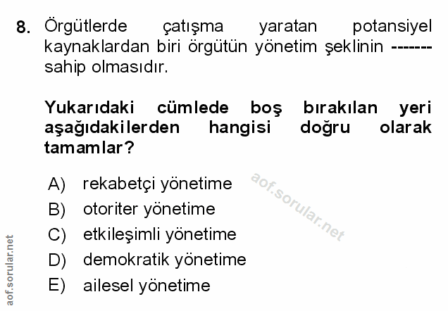 Soru 8