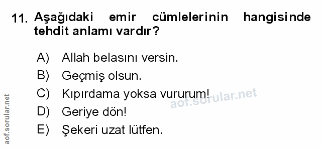 Soru 11