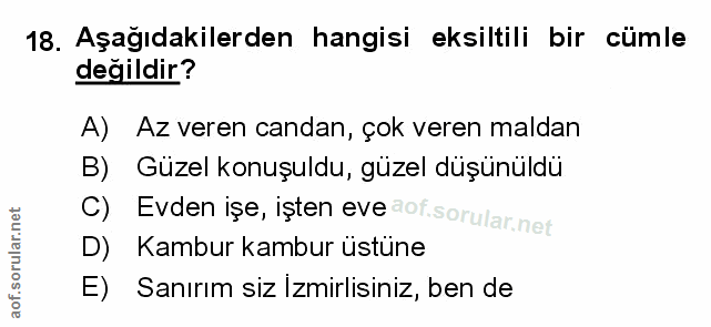 Soru 18