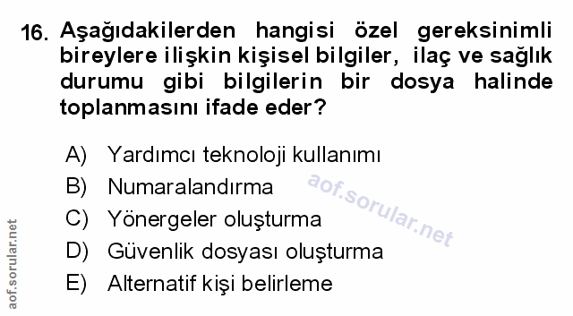 Soru 16