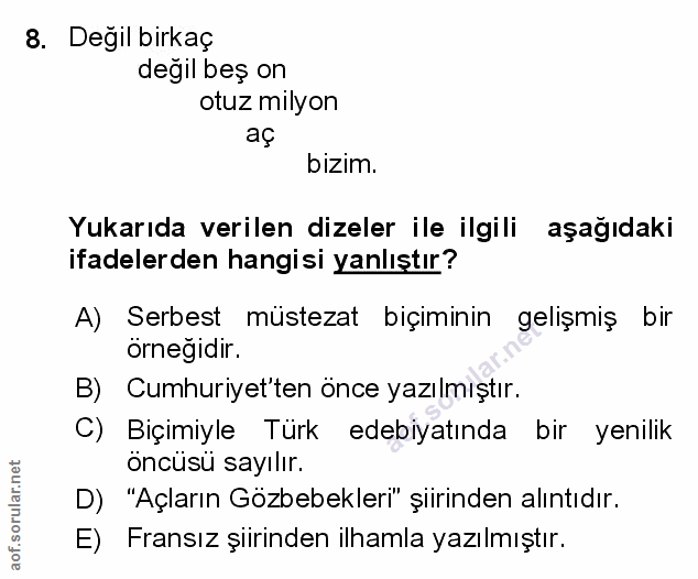 Soru 8