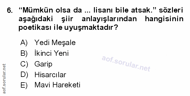Soru 6