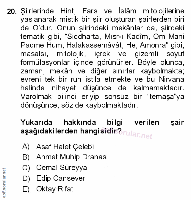 Soru 20
