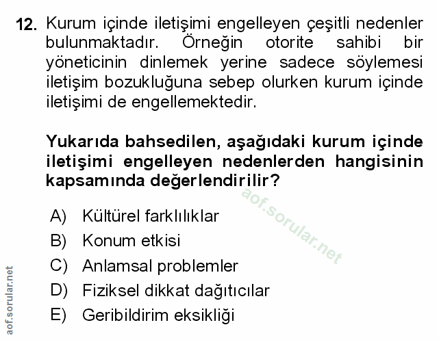 Soru 12