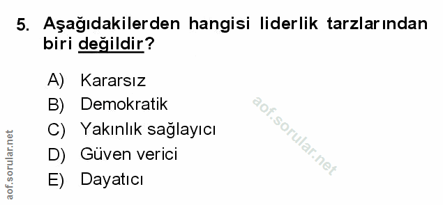 Soru 5