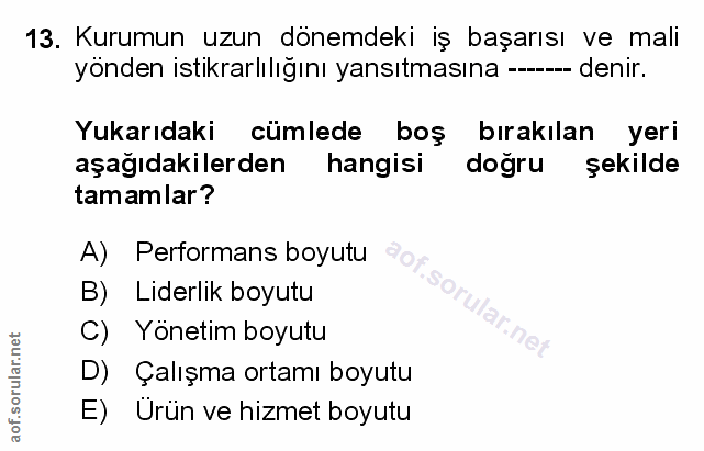 Soru 13