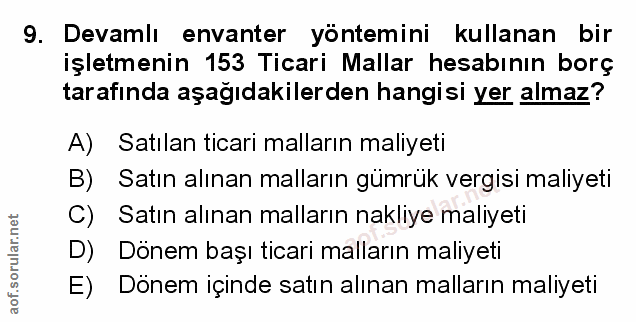 Soru 9