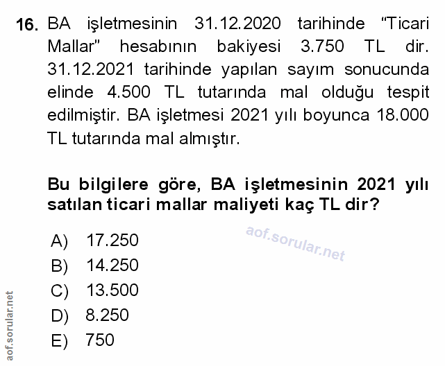 Soru 16